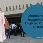 Directorio de Juzgados del Registro Civil de CDMX