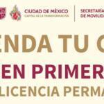 La cita para la licencia de conducir permanente en CDMX es GRATIS y aún puedes tramitarla hasta 2026